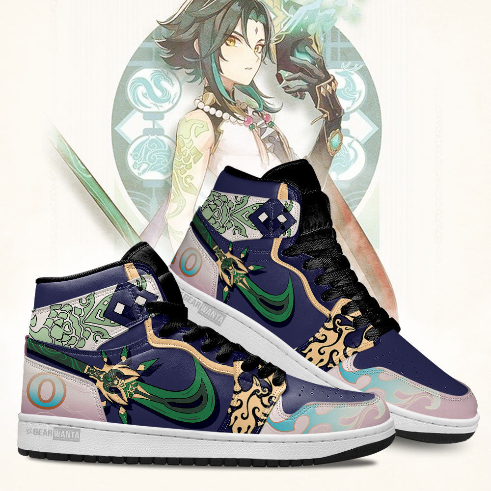 Xiao Sw Genshin Impact J1 Shoes For Fans Sneakers, Air Jordan Hightop