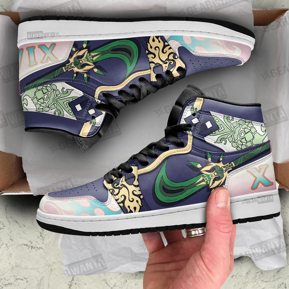 Xiao Sw Genshin Impact J1 Shoes For Fans Sneakers, Air Jordan Hightop