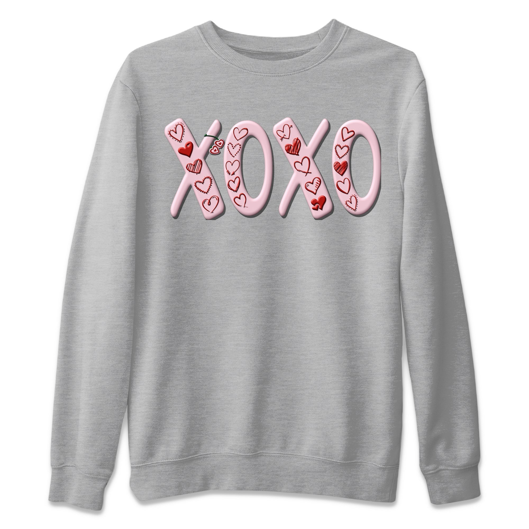 XOXO Unisex Sweater – Air Force 1 Valentines Day, Sneakers Matching Sweater