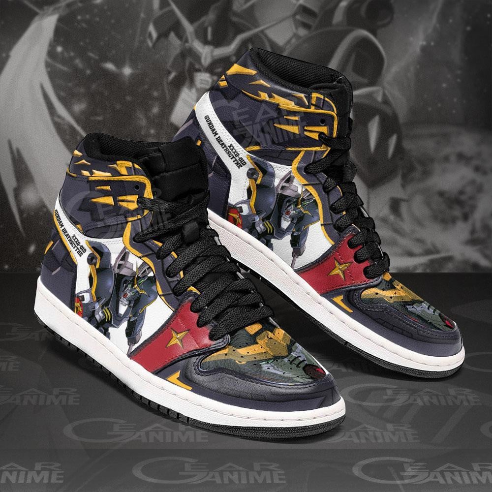 XXXG-01D Gundam Deathscythe JD Sneakers, Air Jordan Hightop
