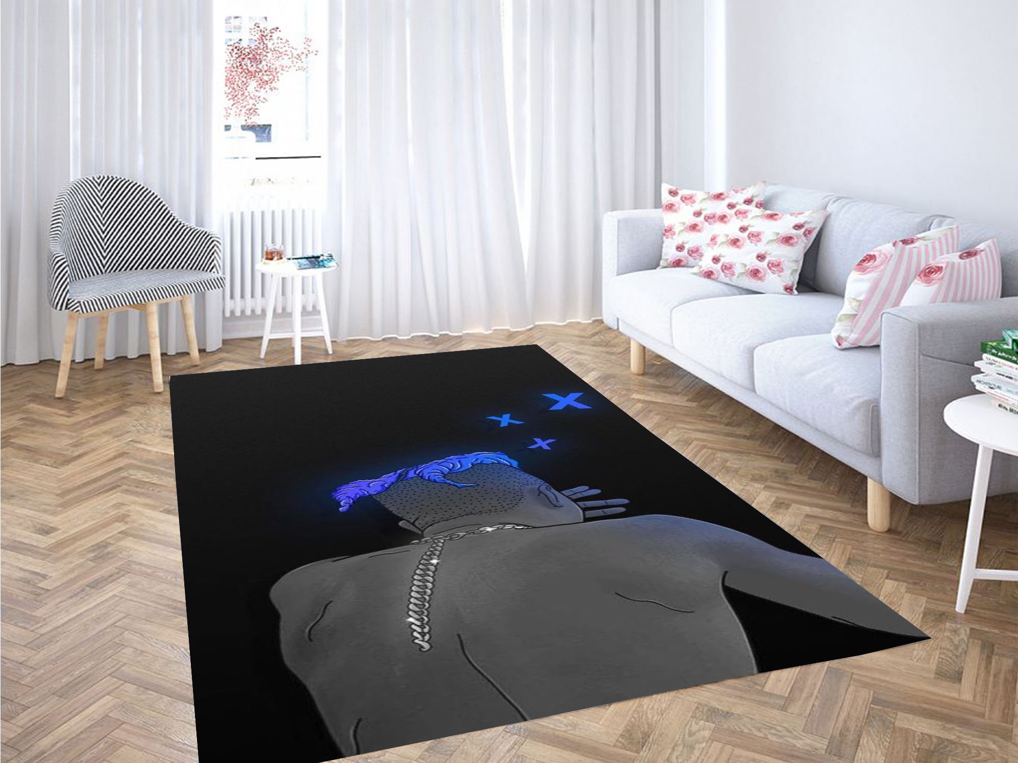 Xxxtentacion Wallpaper Carpet Rectangle Rug