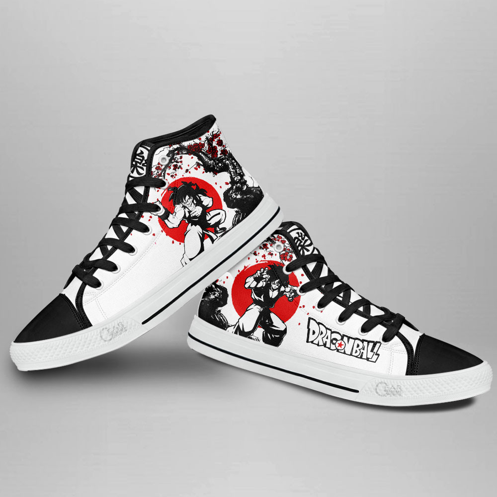 Yamcha High Top Shoes Custom Dragon Ball Anime Sneakers Japan Style