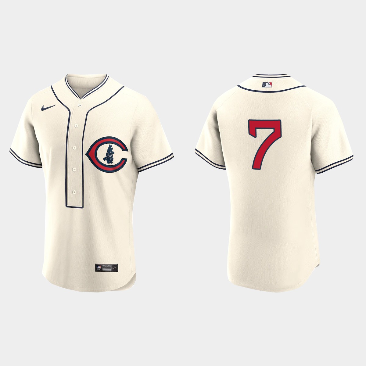 Yan Gomes Chicago Cubs 2022 Field of Dreams Jersey - Cream