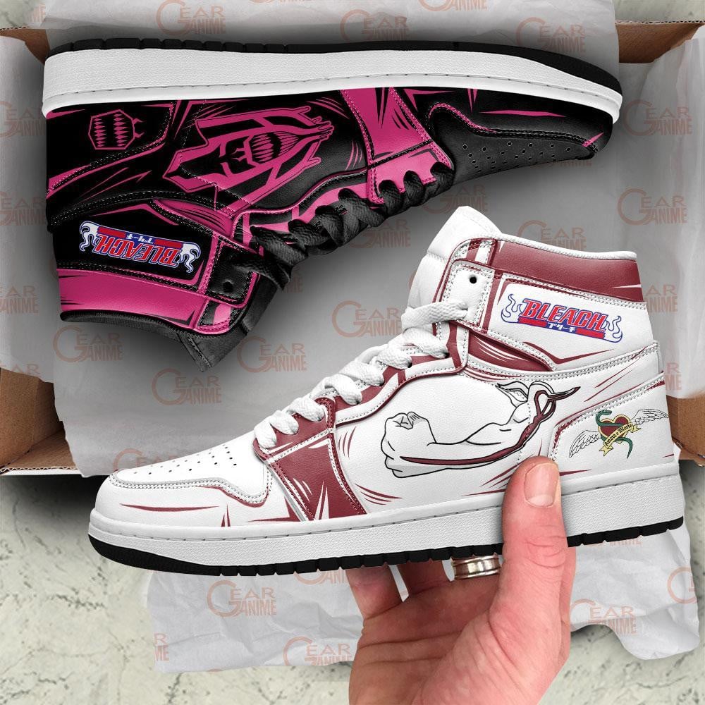 Yasutora Sado Chad JD1s Sneakers Arms Bleach Anime Shoes, Air Jordan Hightop