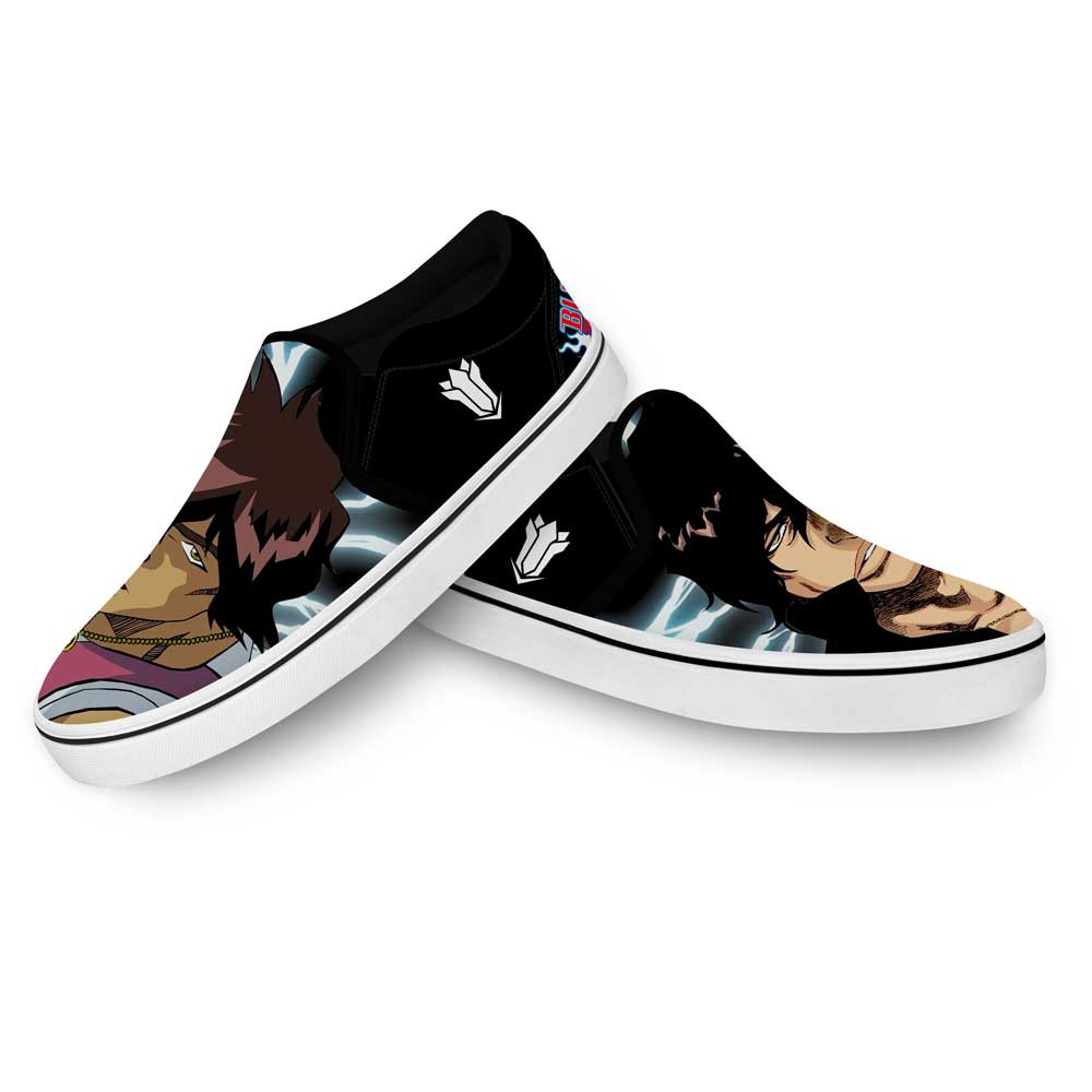 Yasutora Sado Chad Slip-On Shoes Canvas Custom Anime Bleach Shoes