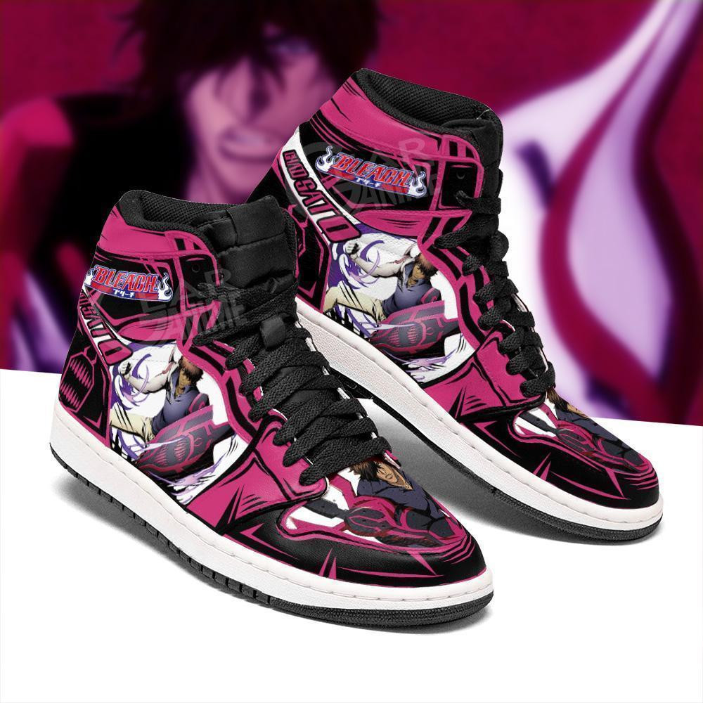 Yasutora Sado JD1s Sneakers Bleach Anime Shoes Fan Gifts Idea, Air Jordan Hightop