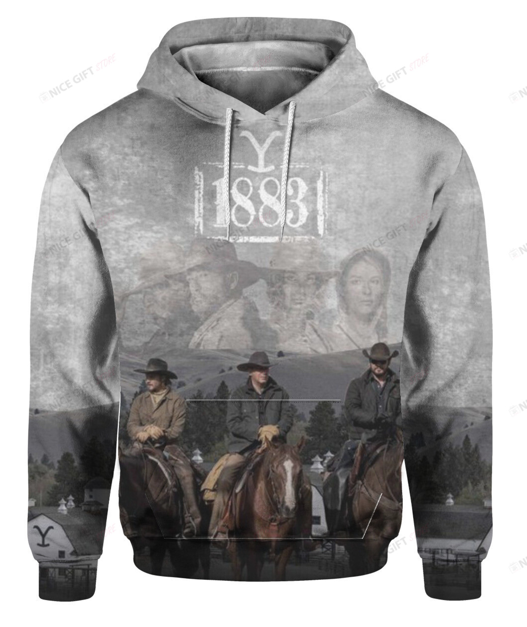 Yellowstone 1883 3D Hoodie Gift For Fans