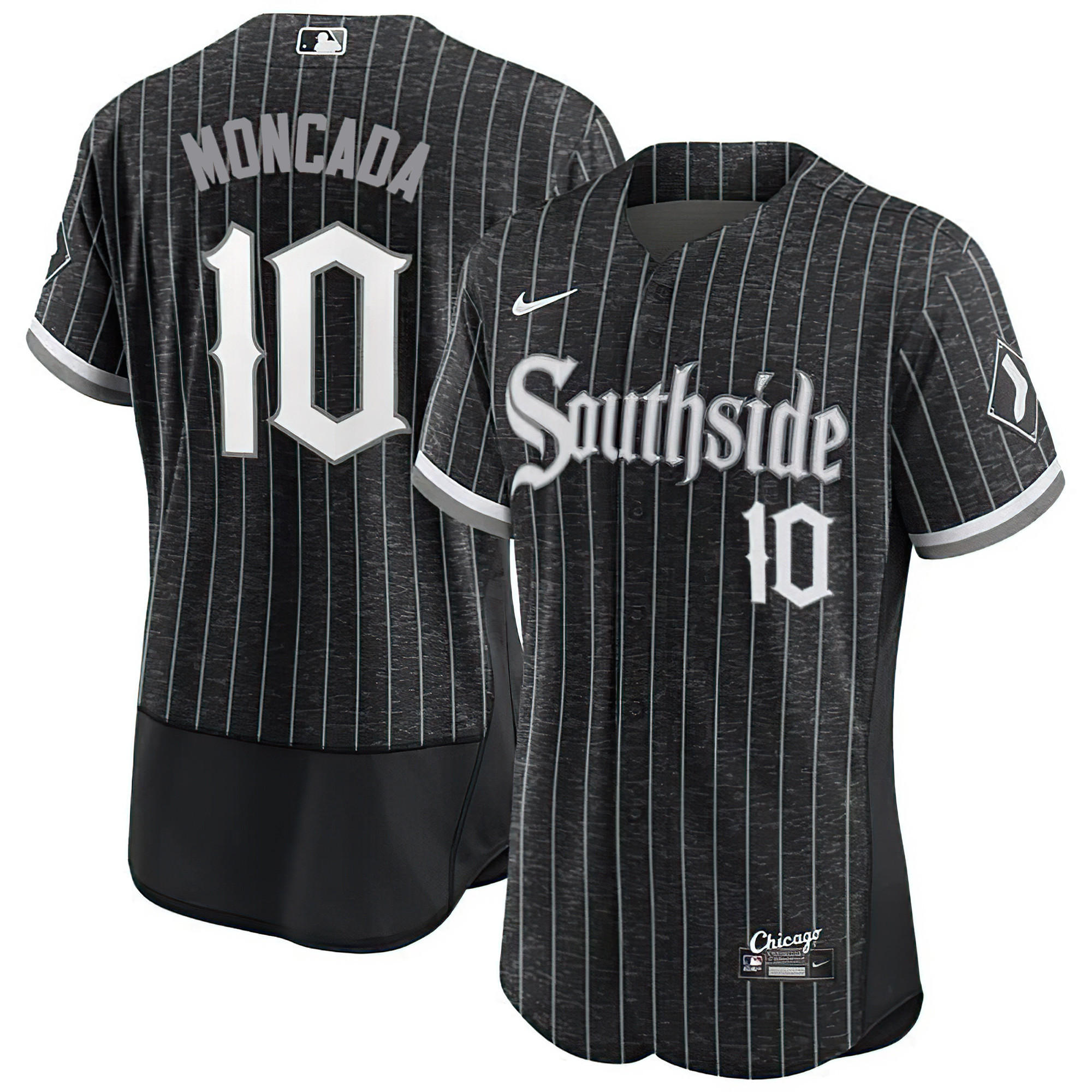 Yoán Moncada Chicago White Sox Flex Base City Connect Southside Jersey - All Stitched