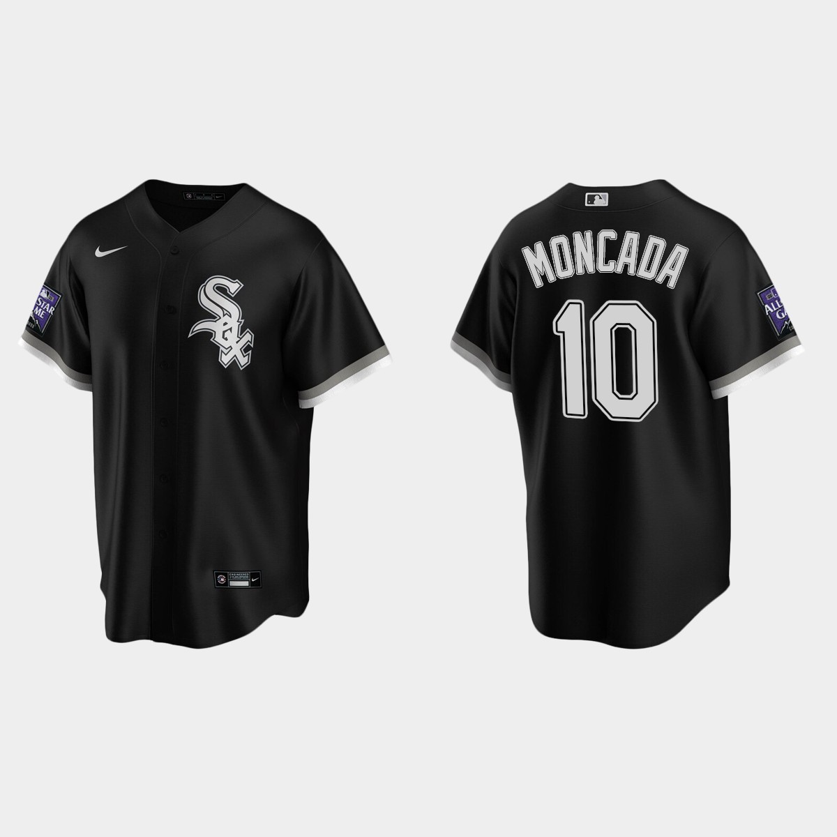 Yoan Moncada Chicago White Sox 2021 All-Star Game Alternate Jersey - Black