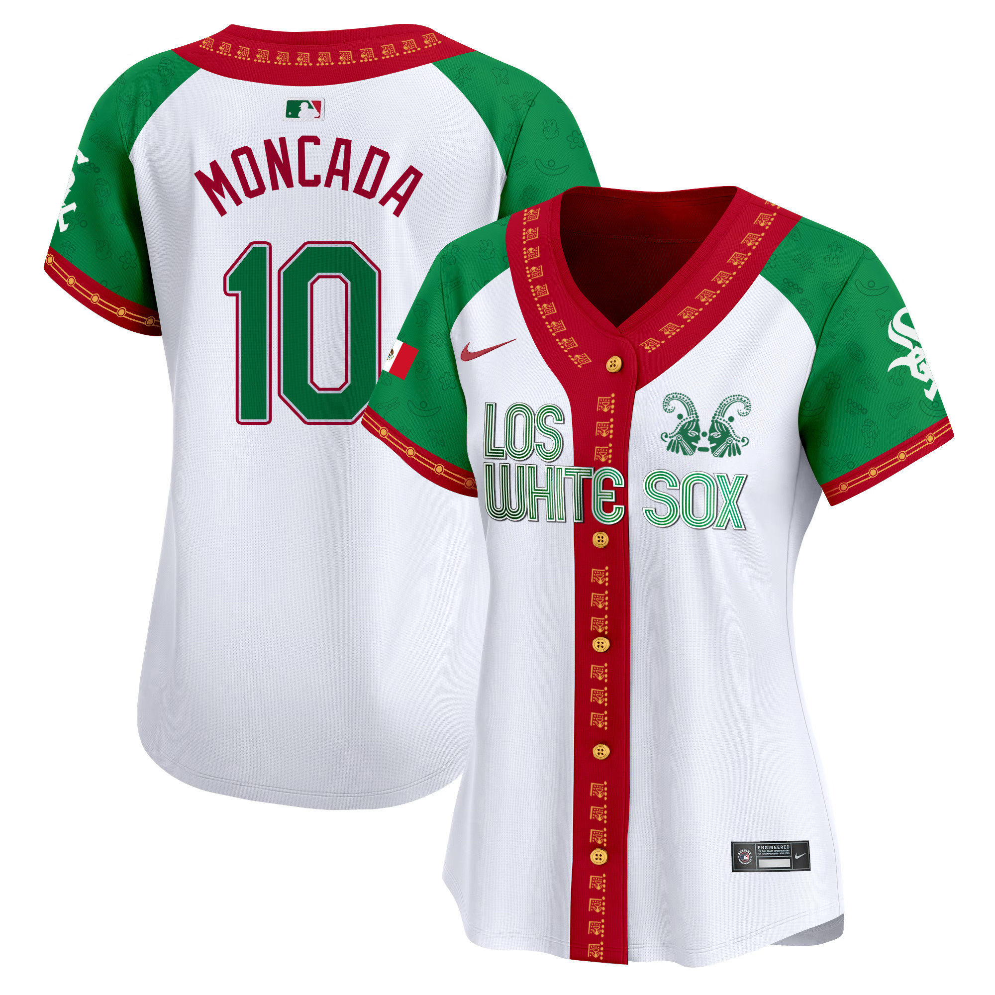 Yoan Moncada Women's Chicago White Sox Mexico Vapor Premier Limited Alternate Jersey - All Stitched
