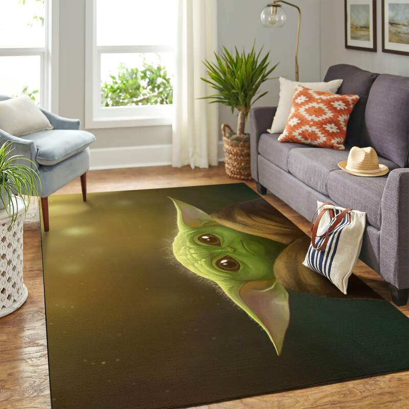 Yoda Bebe Carpet Floor Area Rectangle Rug