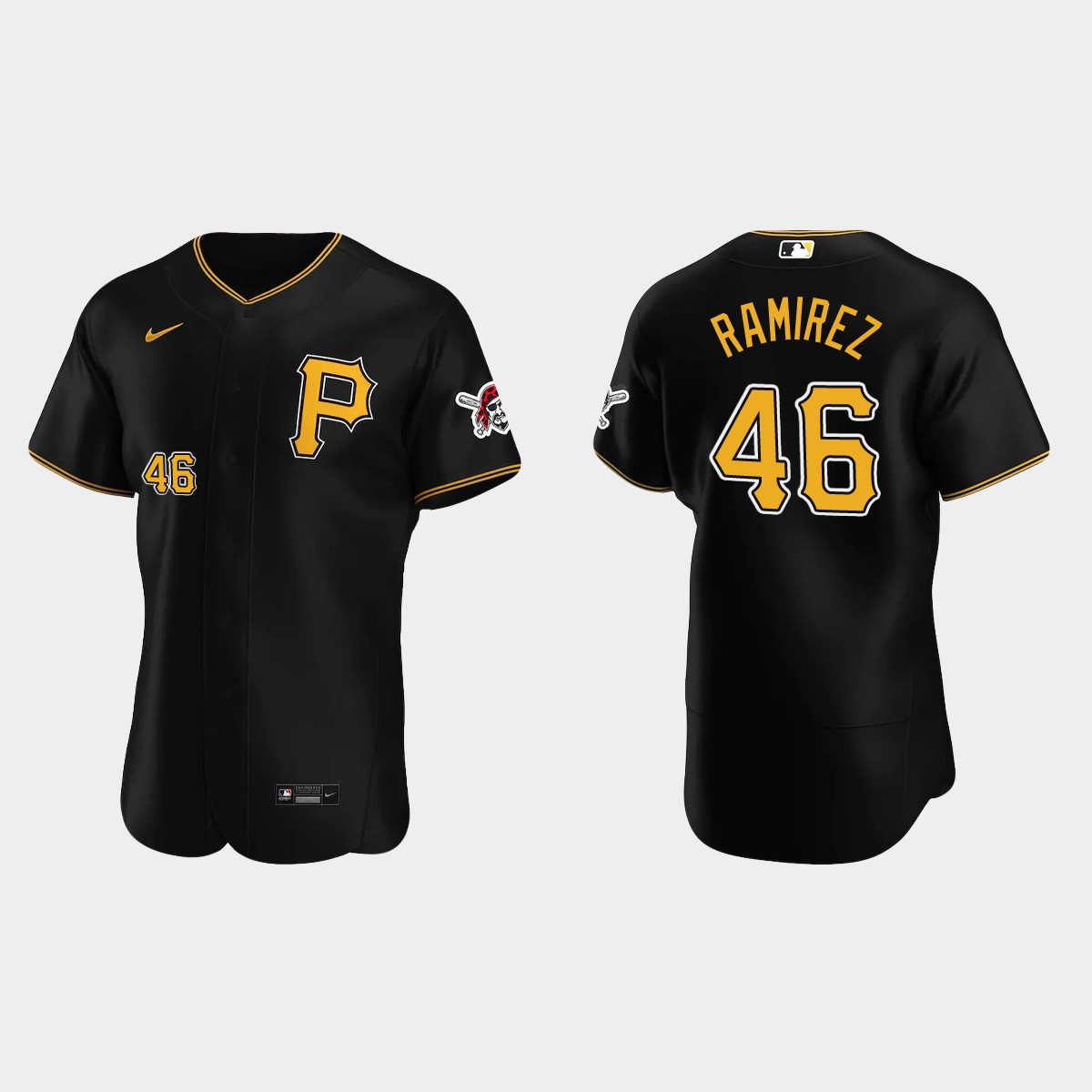 Yohan Ramirez Pittsburgh Pirates Alternate Jersey - Black