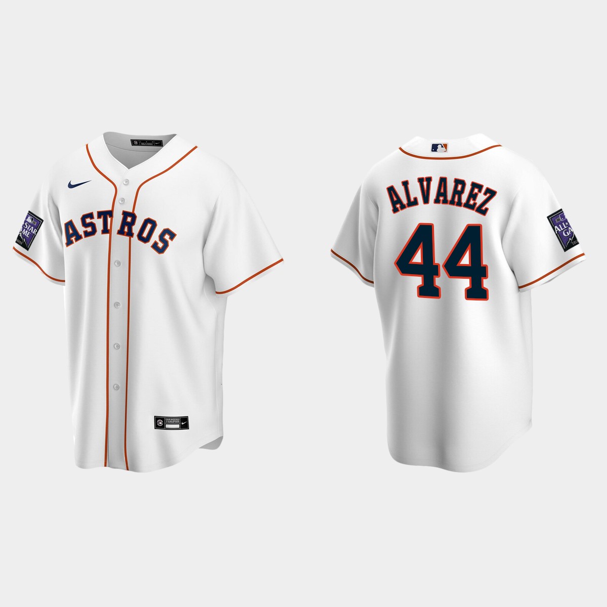 Yordan Alvarez Houston Astros 2021 All-Star Game Home Jersey - White