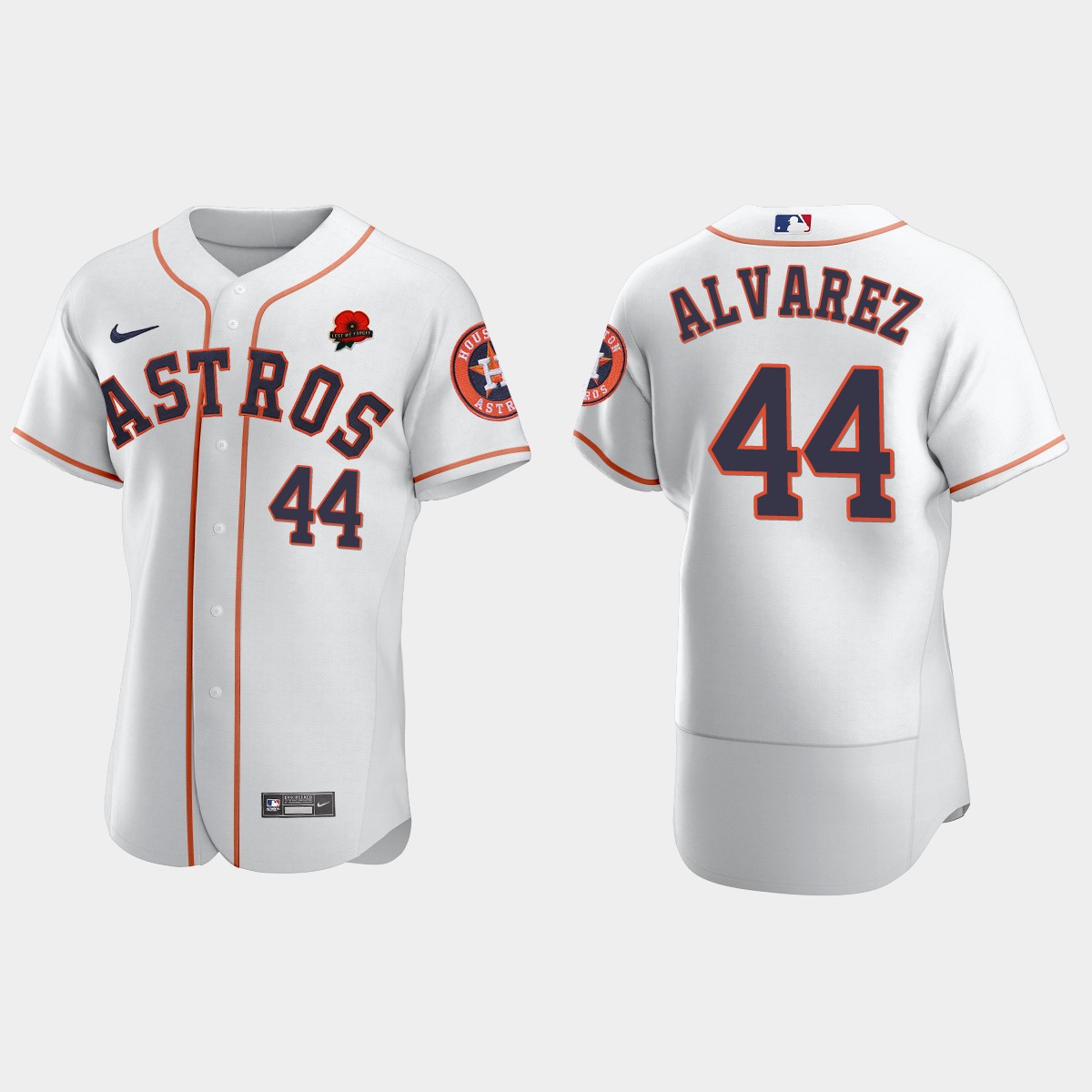 Yordan Alvarez Houston Astros 2021 Memorial Day Jersey - White