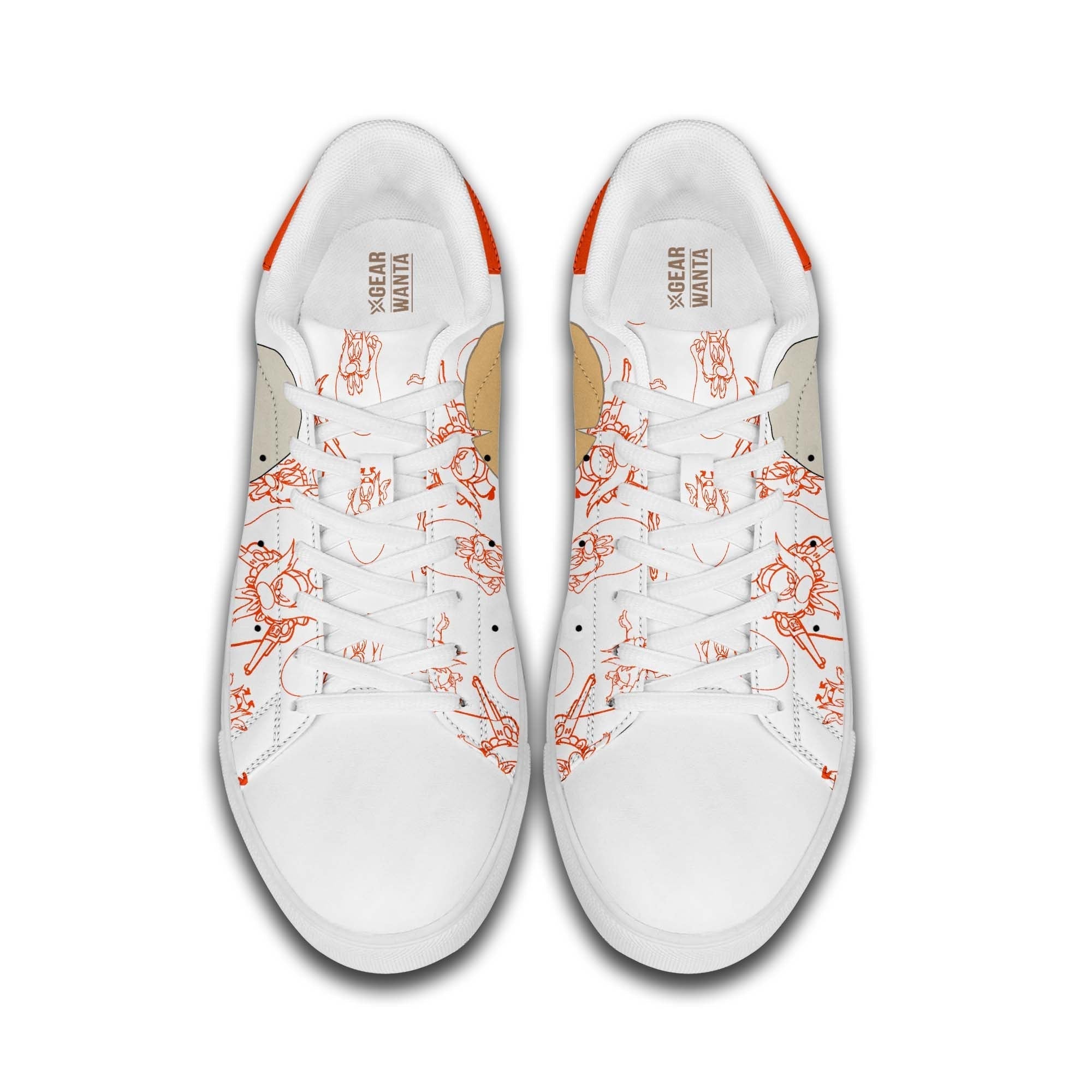 Yosemite Sam Skate Shoes Custom Looney Tunes Sneakers For Fans