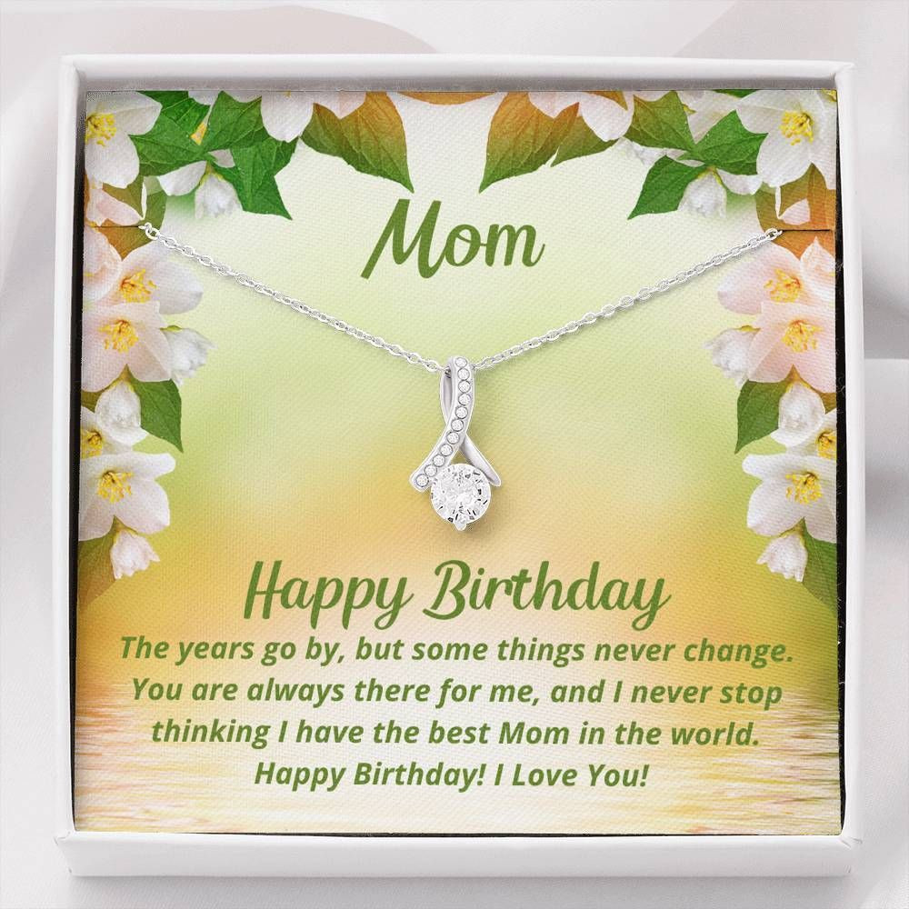 You Are Always There For Me Alluring Beauty Necklace Gift For Mom