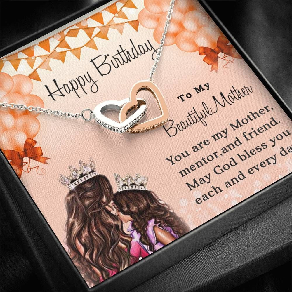 You Are My Friend Interlocking Hearts Necklace Gift For For Mom