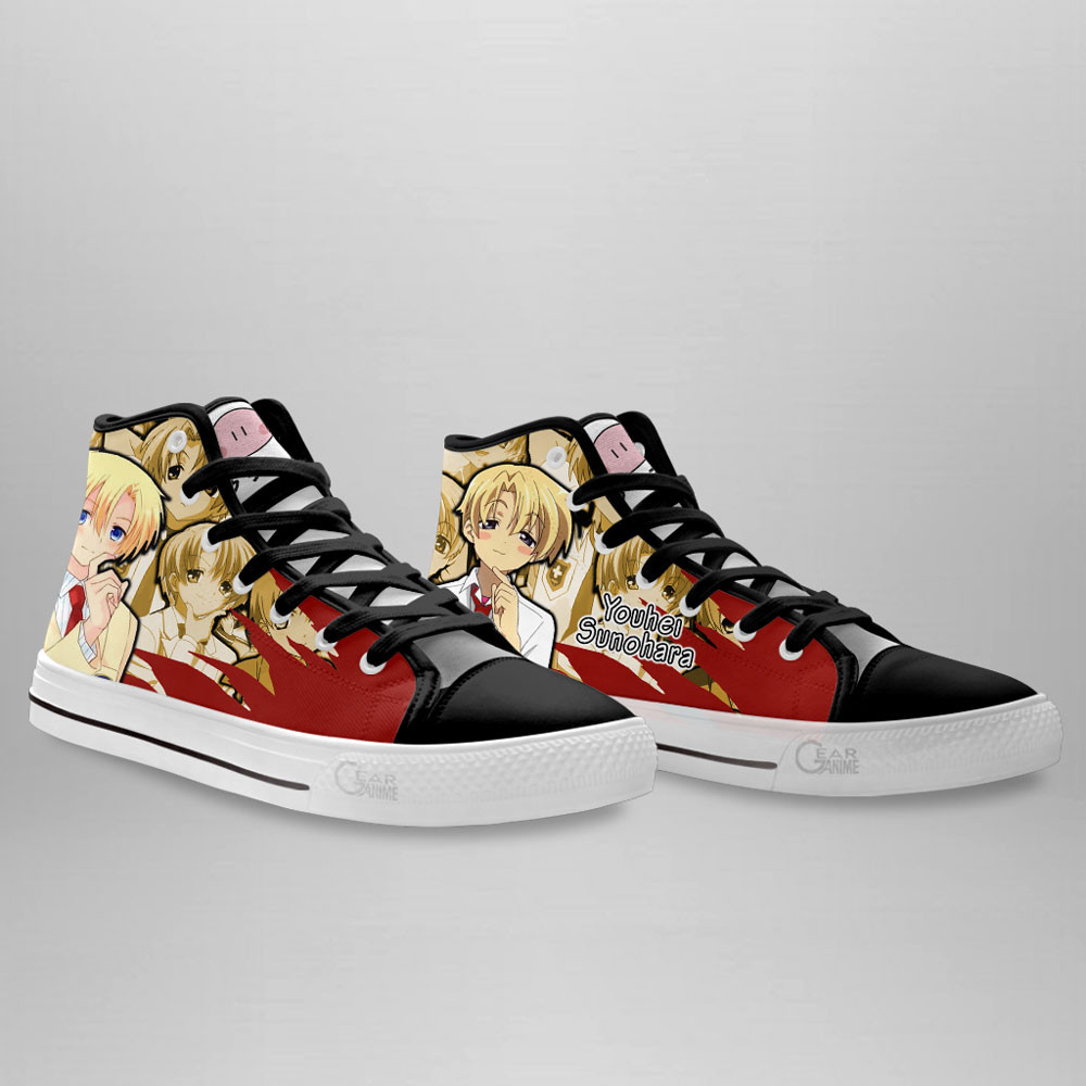 Youhei Sunohara High Top Shoes Custom Clannad Anime Sneakers