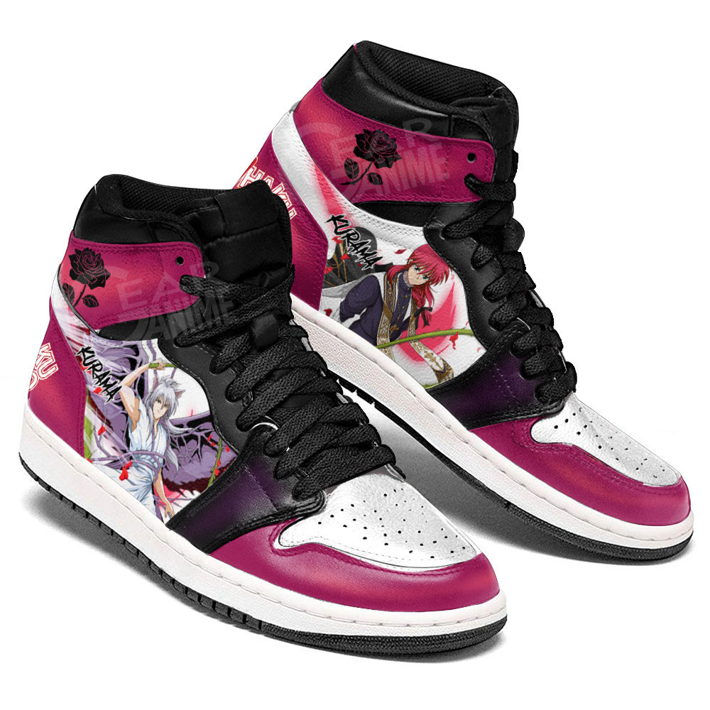 Youko Kurama JD1s Sneakers Yu Yu Hakusho Anime Shoes, Air Jordan Hightop