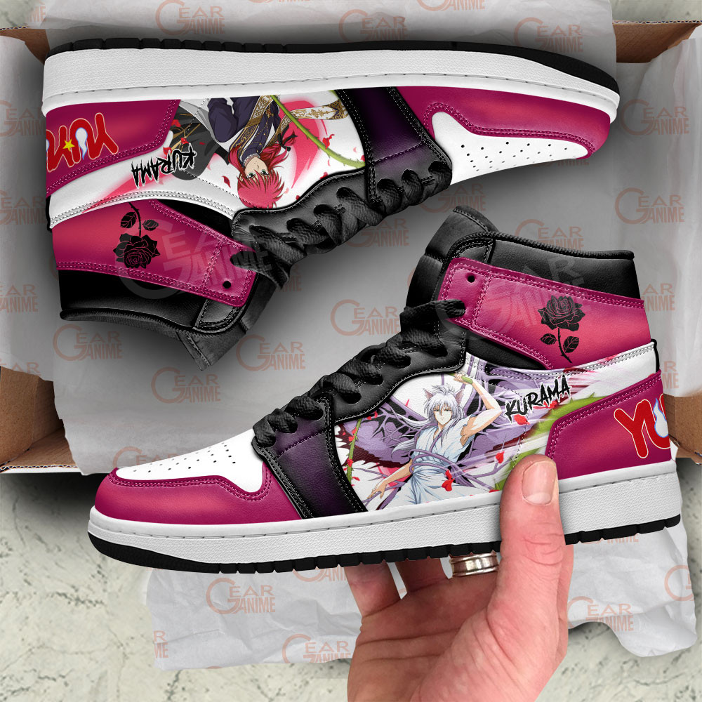 Youko Kurama JD1s Sneakers Yu Yu Hakusho Anime Shoes, Air Jordan Hightop