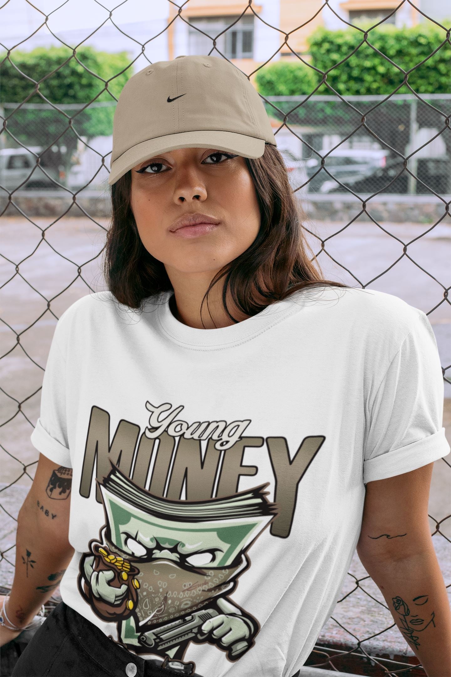 Young Money Unisex Sweater – Air Jordan 1 Dark Mocha, Sneakers Matching Sweater