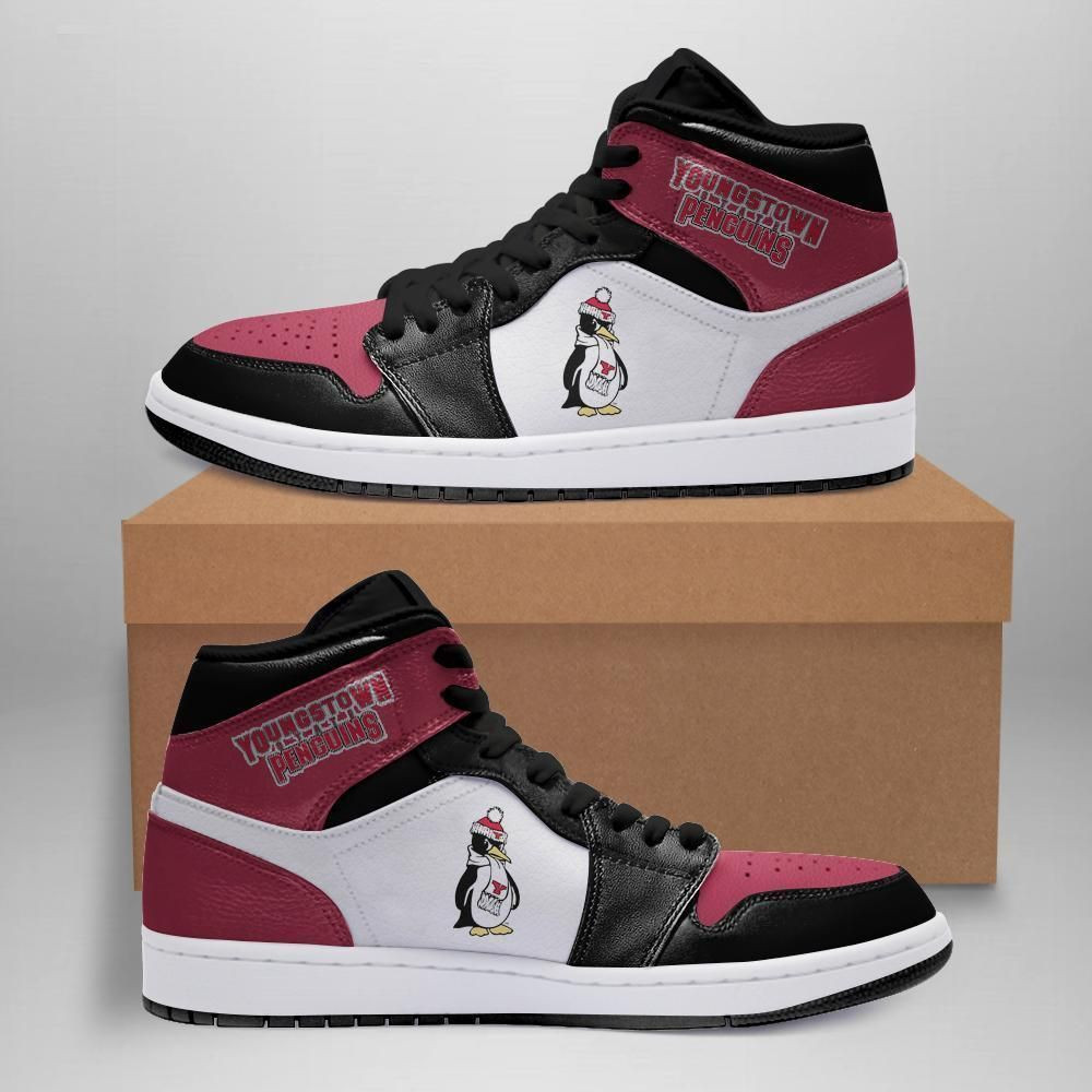 Youngstown State Penguins NCAA Fashion The best sneakers High Top Air Jordan Sneaker, Air Jordan Hightop