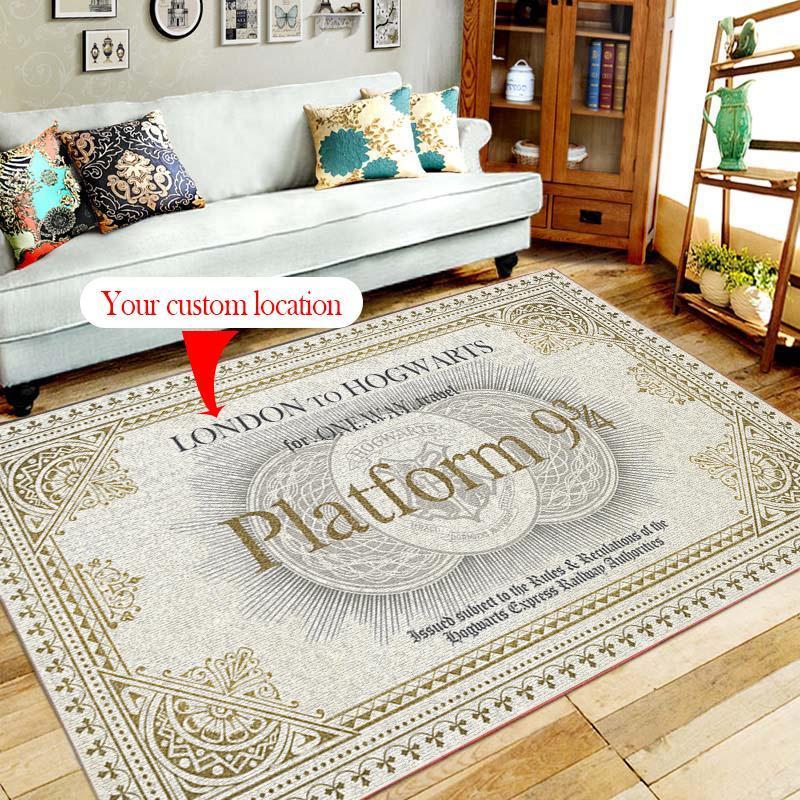 Your Custom Location Area Rectangle Rug