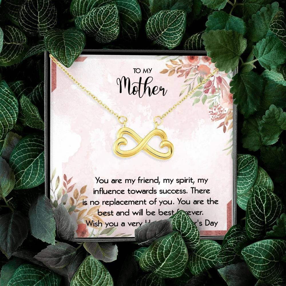 You’re My Influence Towards Success Infinity Heart Necklace For Mom