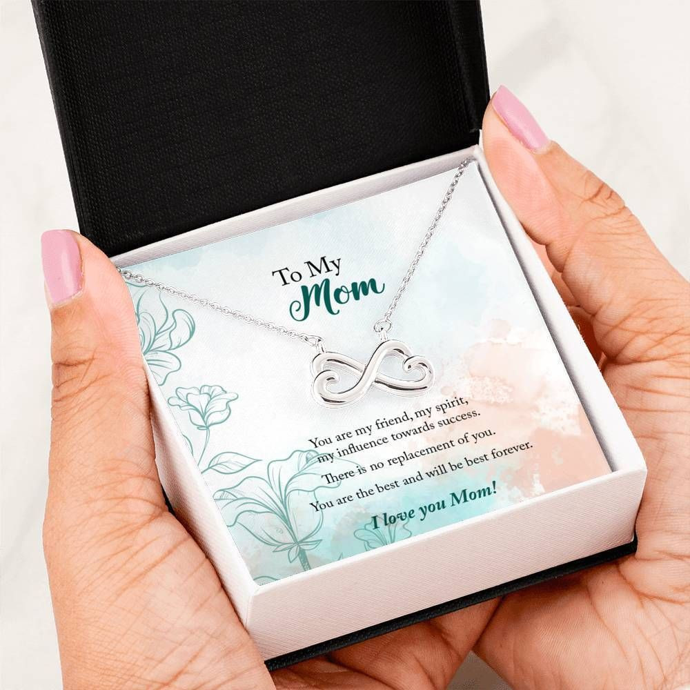You’re The Best Forever Infinity Heart Necklace For Mom