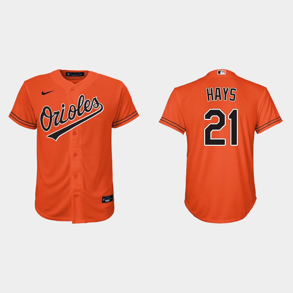 Youth Baltimore Orioles Austin Hays Orange Jersey