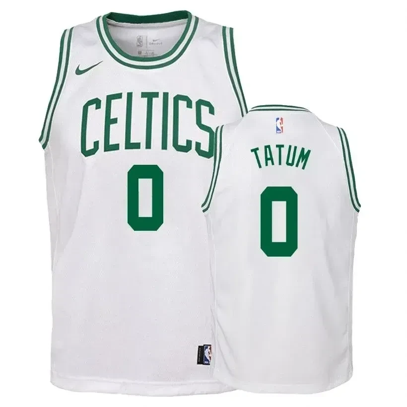 Youth Boston Celtics Jayson Tatum 0 Association White Jersey