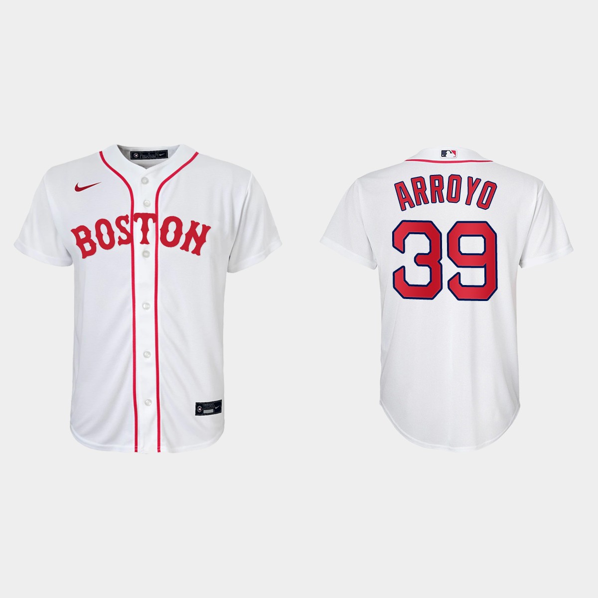 Youth Boston Red Sox #39 Christian Arroyo White 2021 Patriots' Day Jersey