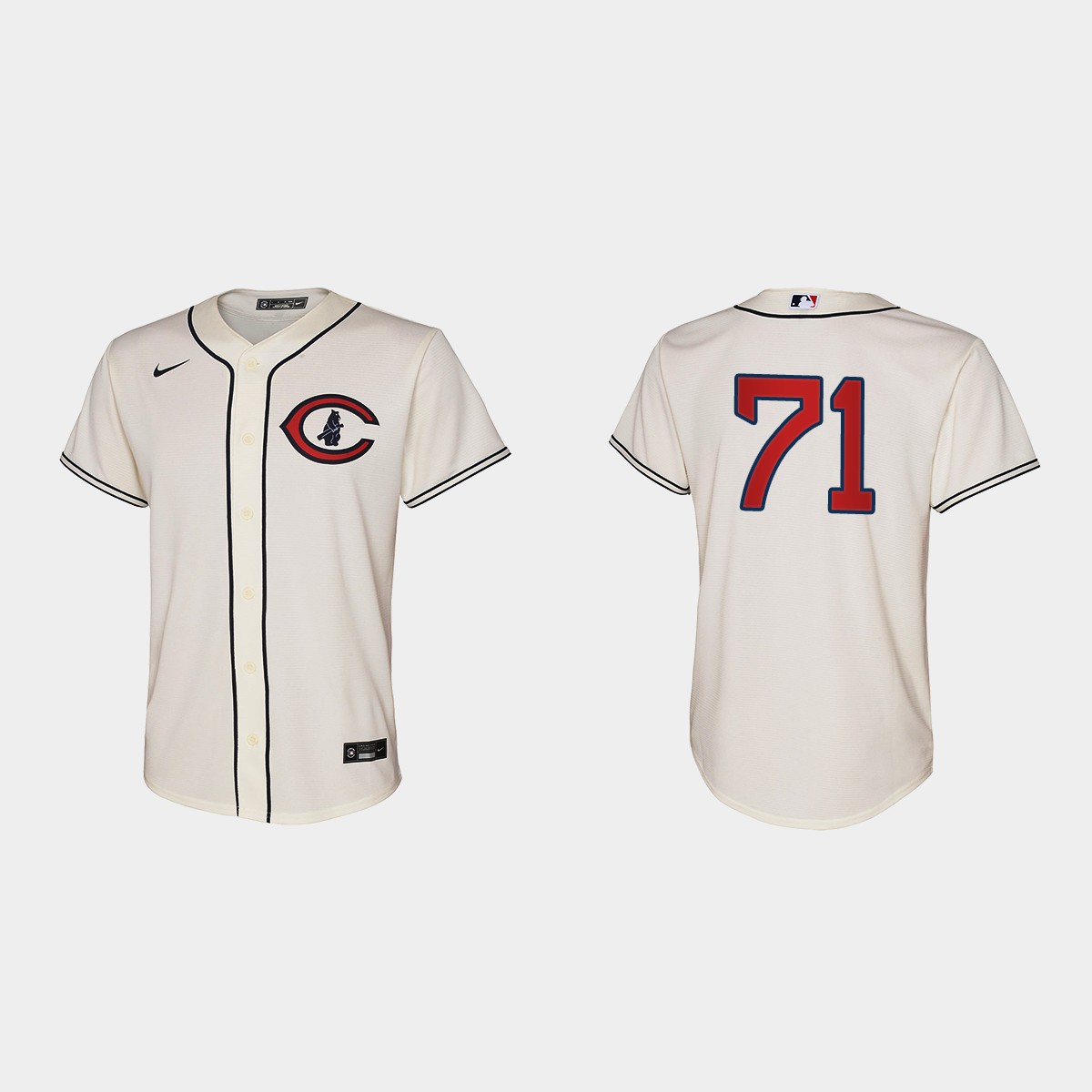Youth Chicago Cubs Keegan Thompson Cream 2022 Field of Dreams Jersey