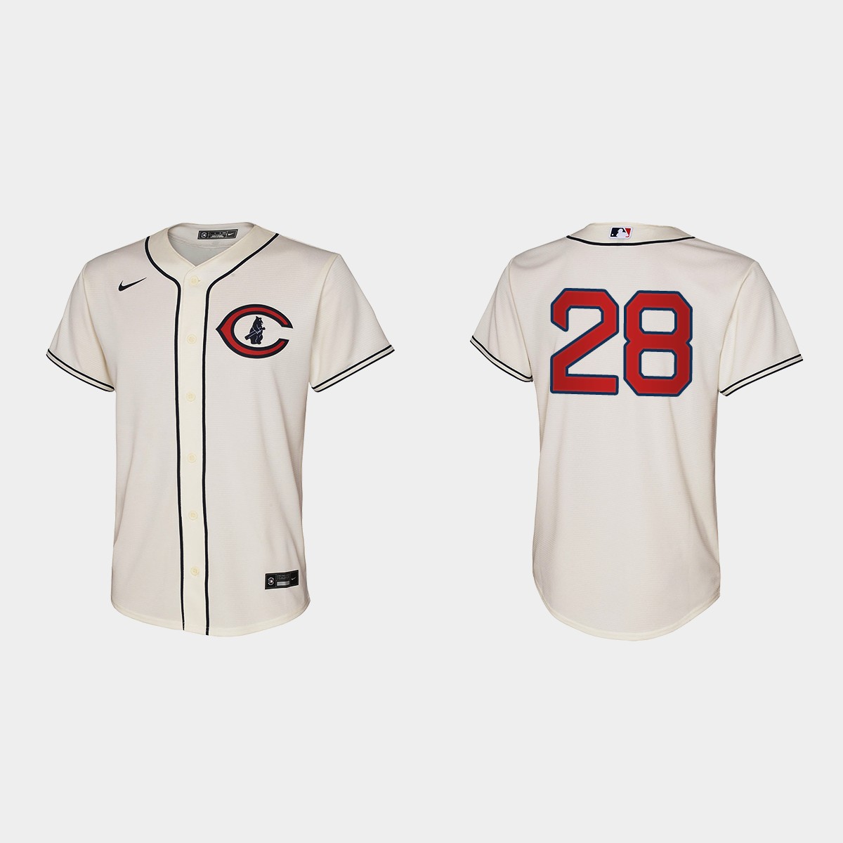 Youth Chicago Cubs Kyle Hendricks Cream 2022 Field of Dreams Jersey