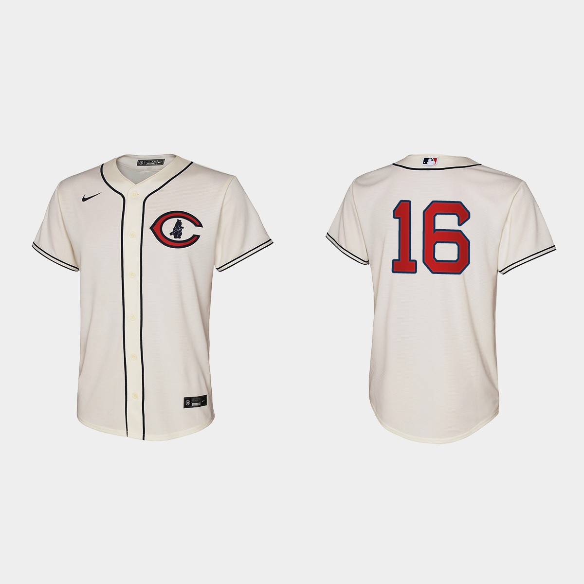 Youth Chicago Cubs Patrick Wisdom Cream 2022 Field of Dreams Jersey