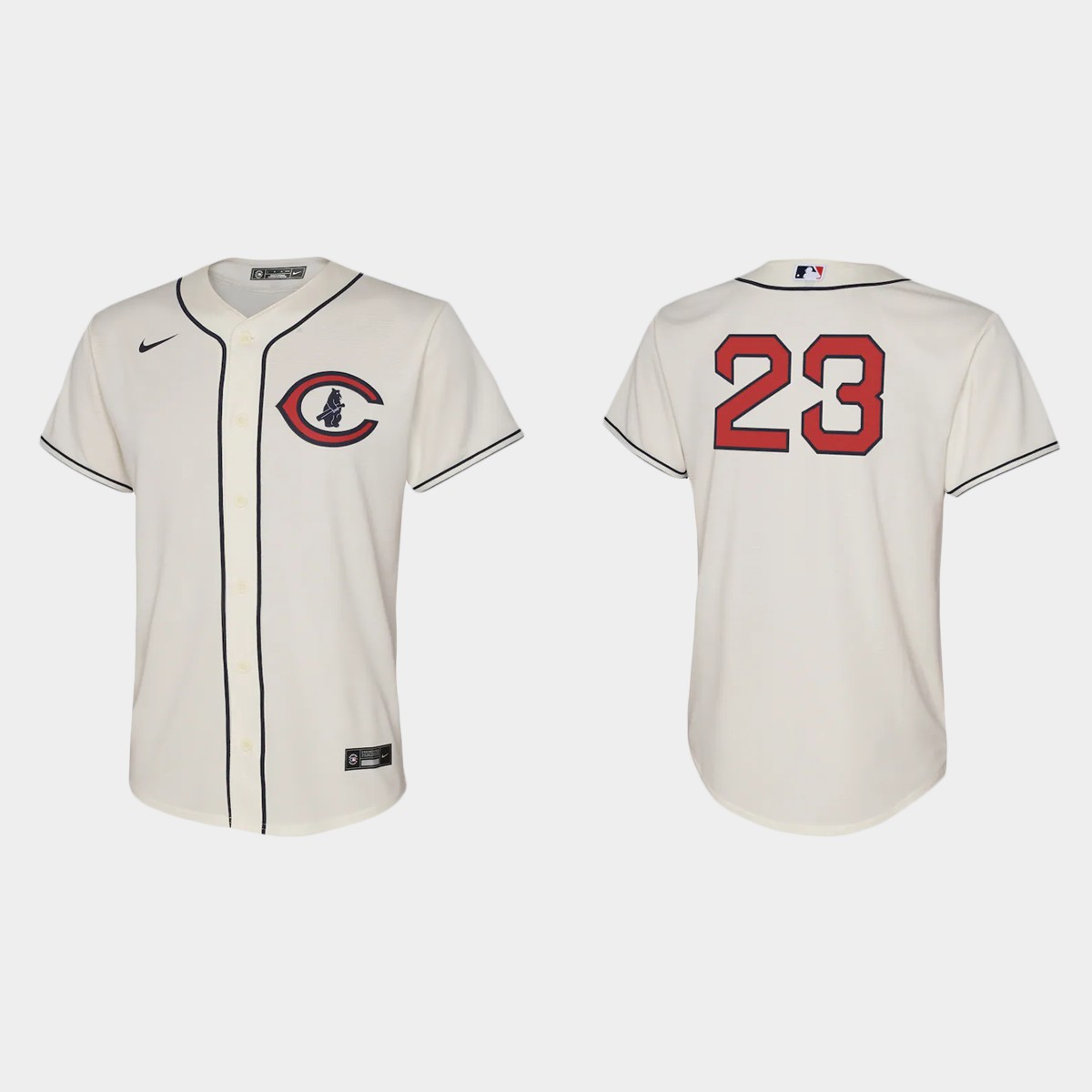 Youth Chicago Cubs Ryne Sandberg Cream 2022 Field of Dreams Jersey