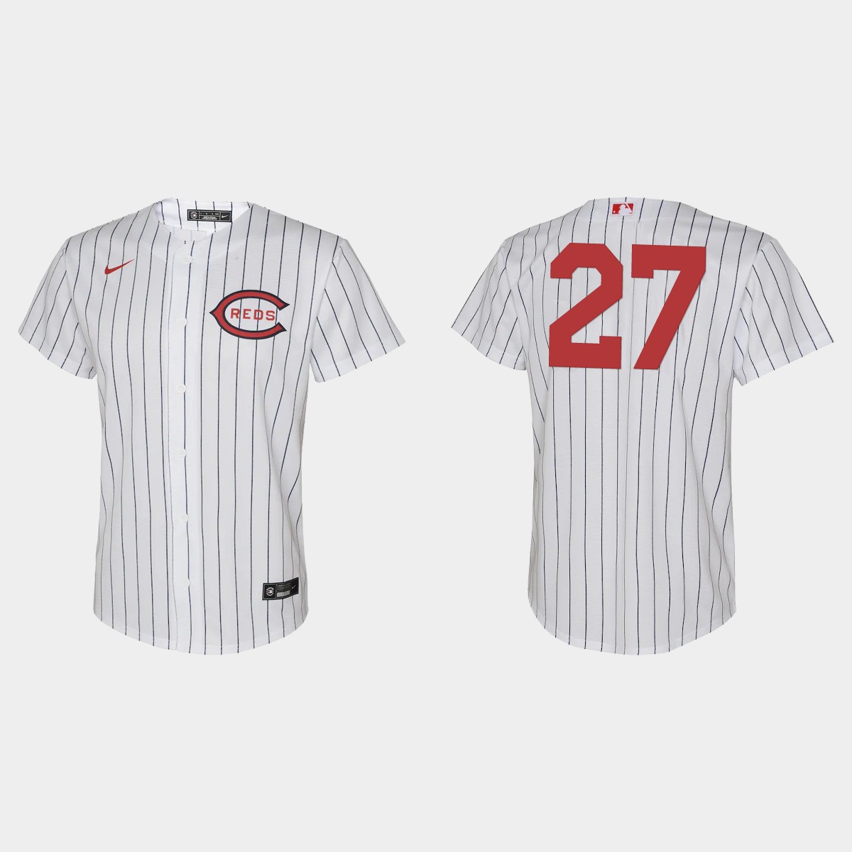 Youth Cincinnati Reds Jake Fraley White 2022 Field of Dreams Jersey