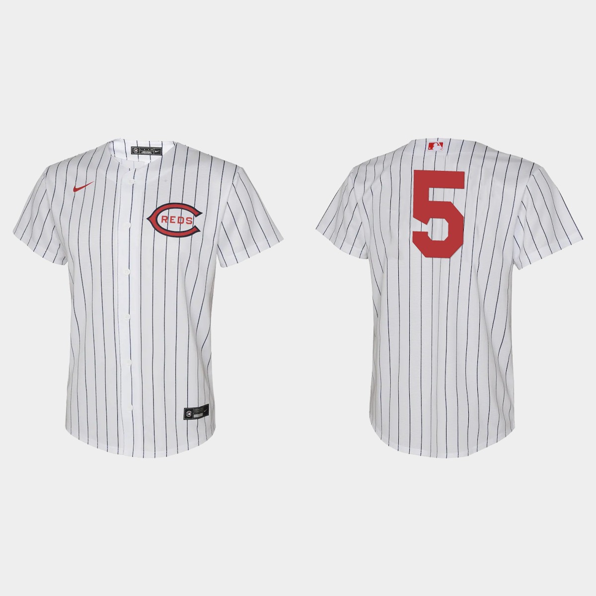 Youth Cincinnati Reds Johnny Bench White 2022 Field of Dreams Jersey