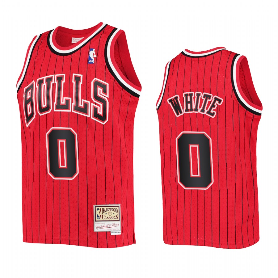 Youth Coby White Chicago Bulls Red Reload Jersey Throwback