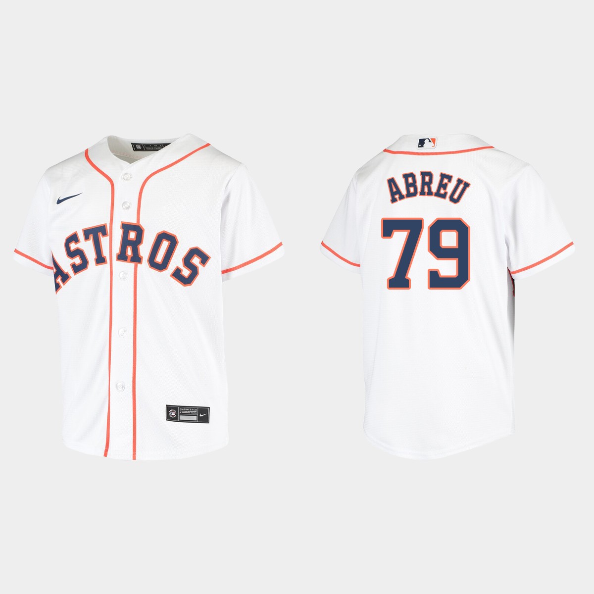 Youth Houston Astros Jose Abreu White Home Jersey