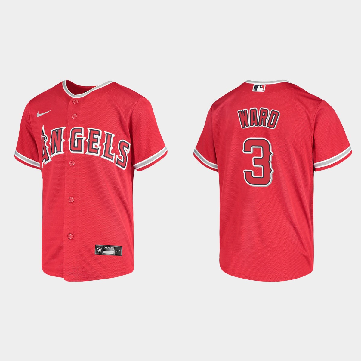Youth Los Angeles Angels Taylor Ward Red Jersey