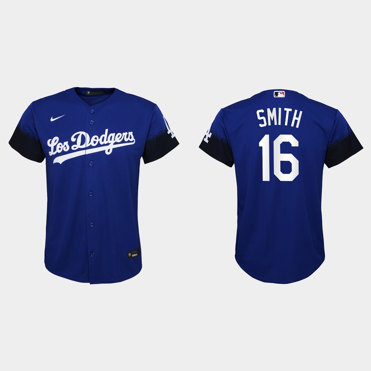 Youth Los Angeles Dodgers Will Smith Royal 2021 City Connect Jersey