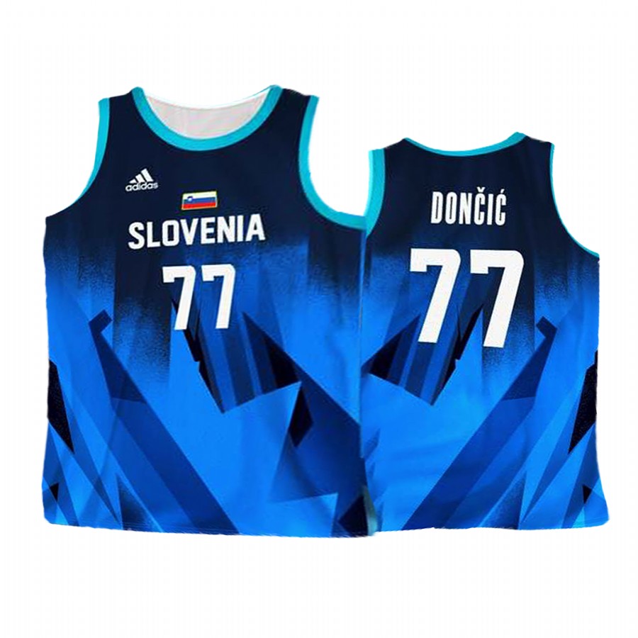 Youth Luka Dončić Slovenia Team Kids 2021 Tokyo Olymipcs Jersey Limited