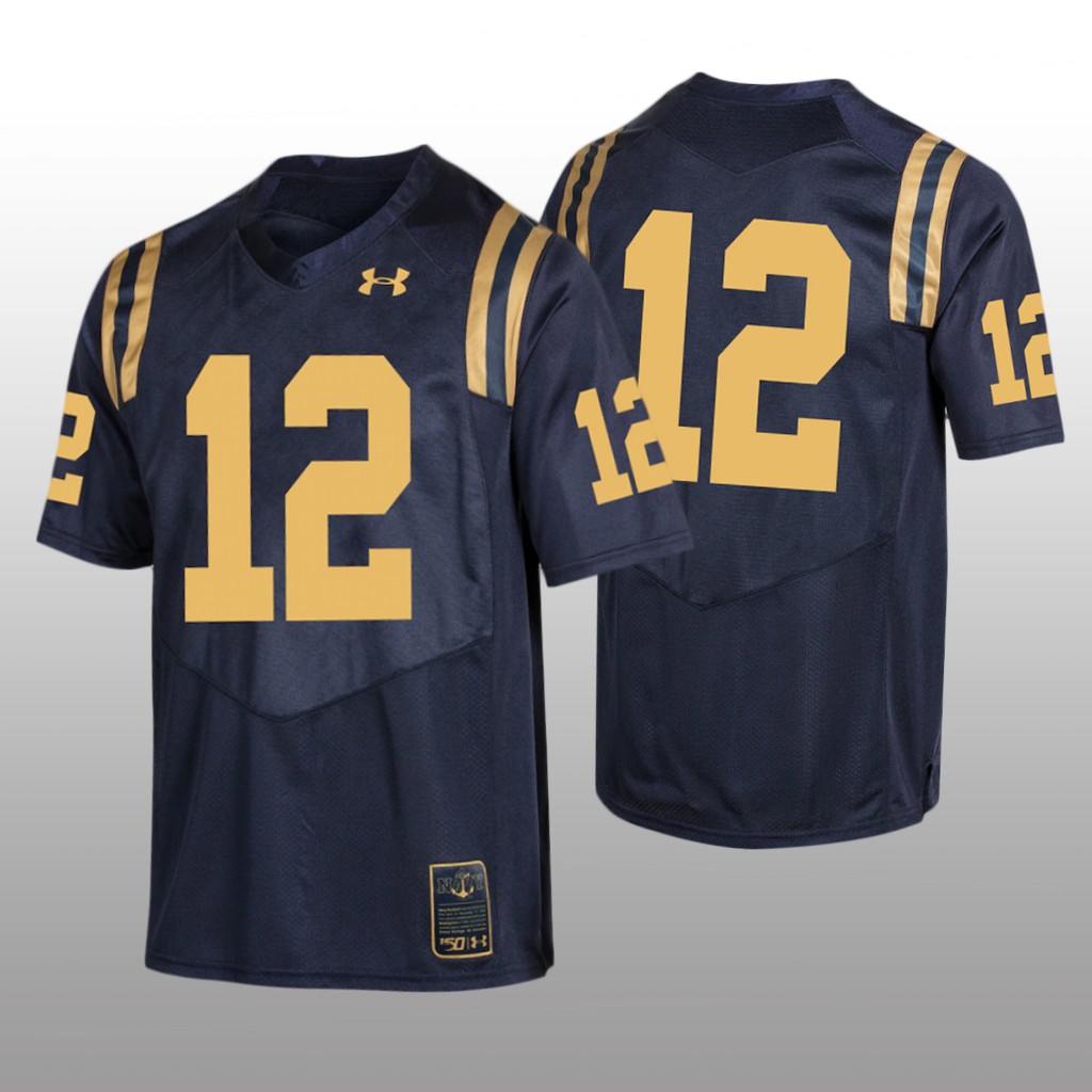 Youth Navy Midshipmen #12 Rivalry Game Navy Jersey