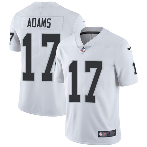 Youth Raiders #17 Davante Adams White Stitched NFL Vapor Untouchable Jersey