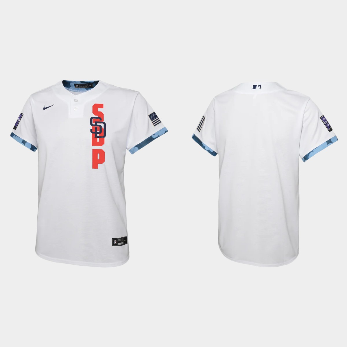 Youth San Diego Padres White 2021 MLB All-Star Game Jersey
