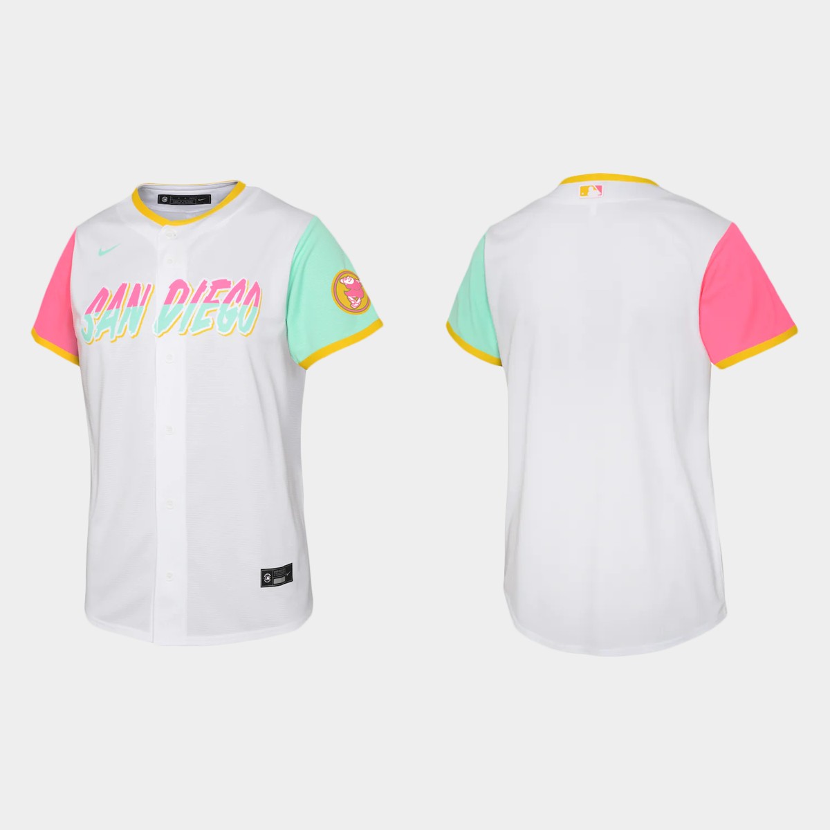 Youth San Diego Padres White 2022 City Connect Team Jersey