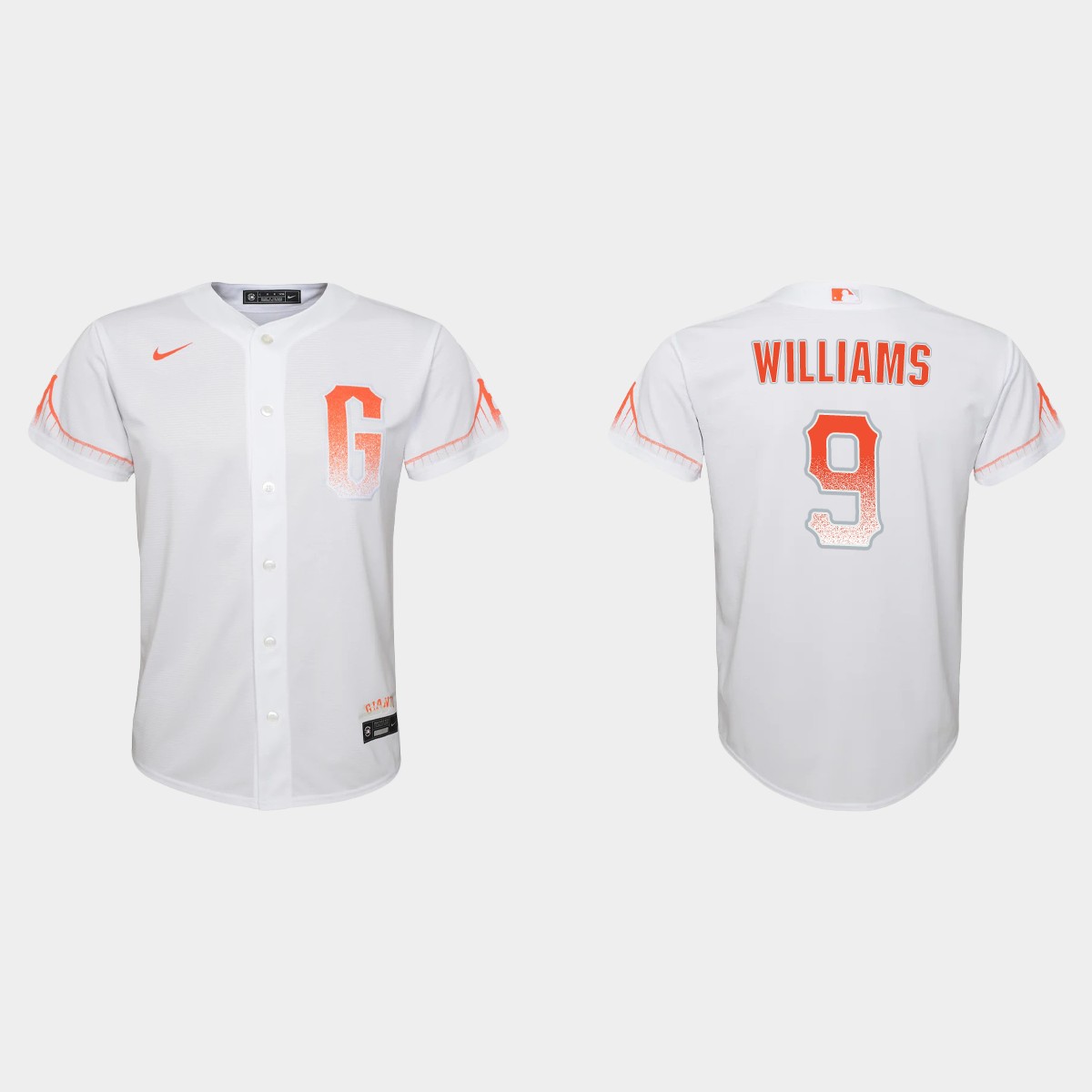 Youth San Francisco Giants Matt Williams White 2021 City Connect Jersey