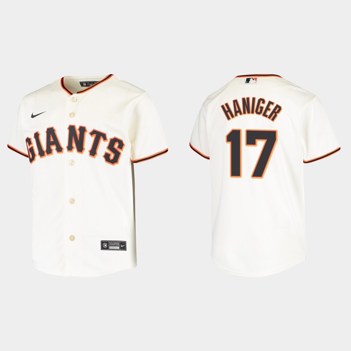 Youth San Francisco Giants Mitch Haniger Cream Home Jersey