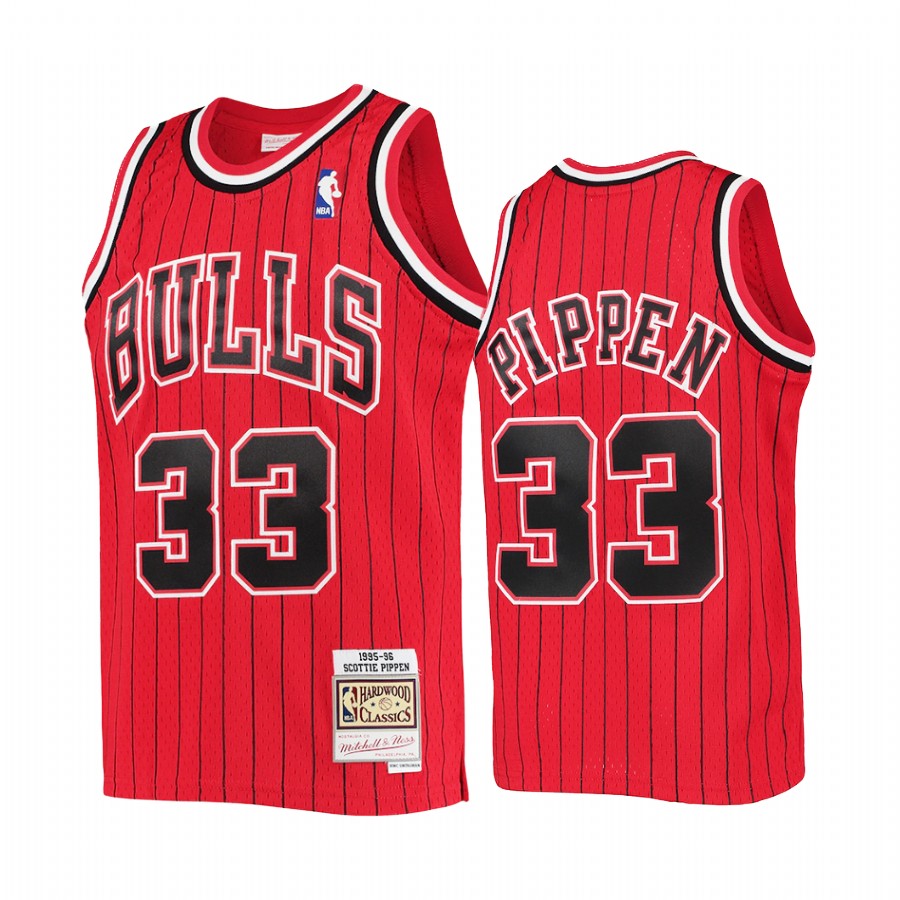Youth Scottie Pippen Chicago Bulls Red Reload Jersey Throwback